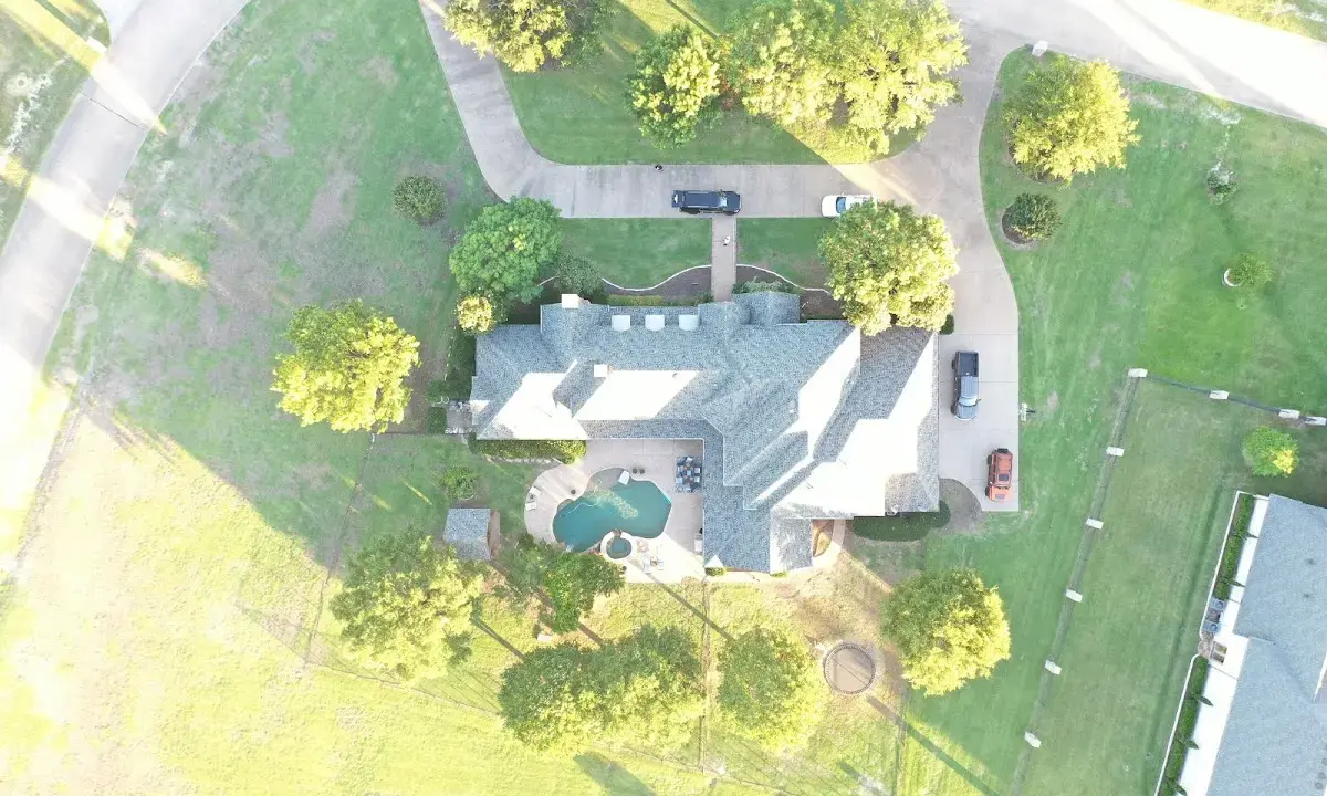 New shingle roof installation on a home in Casper